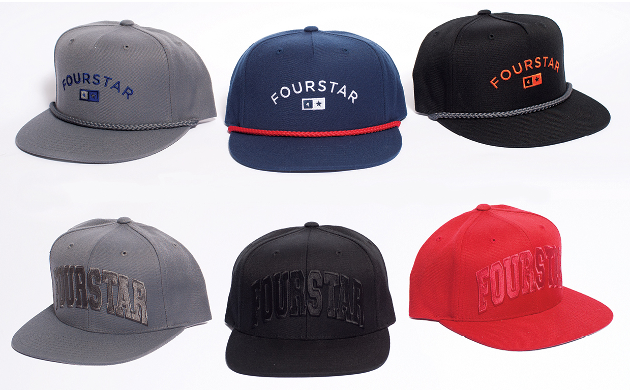 Various Logotypes for Fourstar Headwear