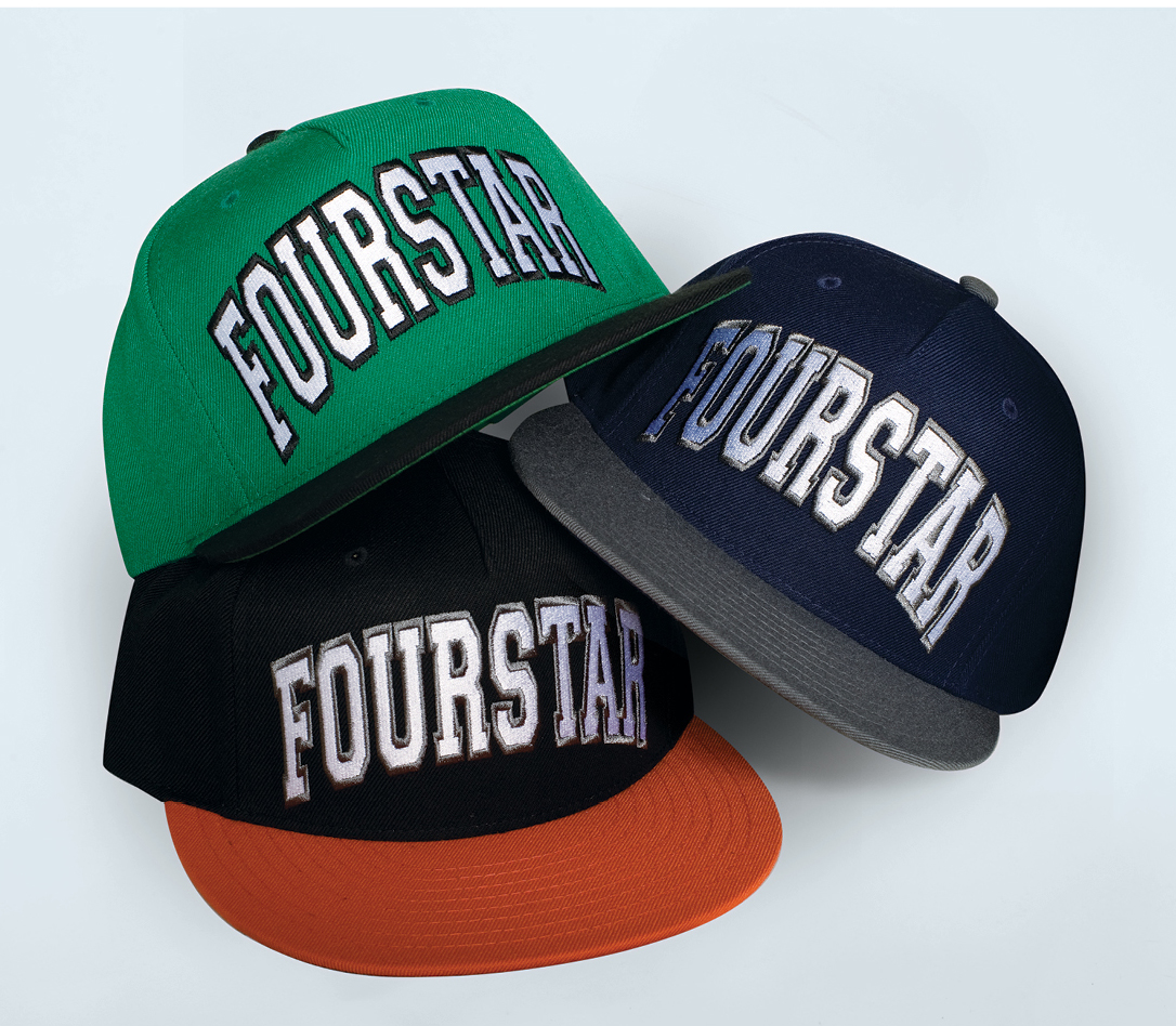 Fourstar Clothing headwear graphics