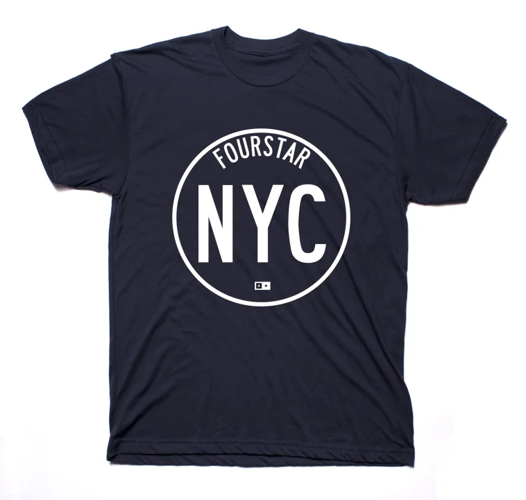 Fourstar Clothing "Circle Cities" t-shirt series 