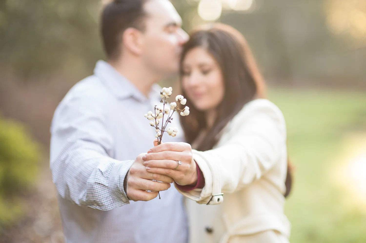 Seattle Washington Park Arboretum outdoor engagement photography