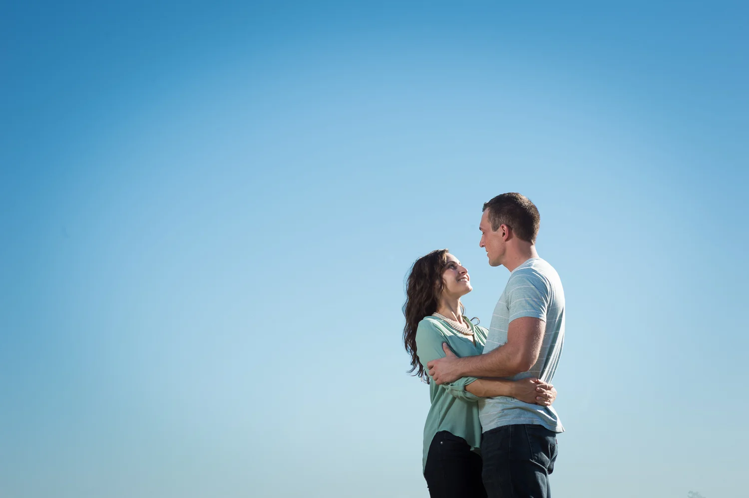Seattle Discovery Park outdoor engagement photography
