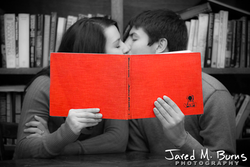 Seattle Engagement Photographer, Jared M. Burns - Couple Kissing