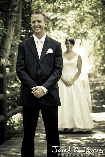 Mountain Springs Lodge Leavenworth Wedding Photographer - First look
