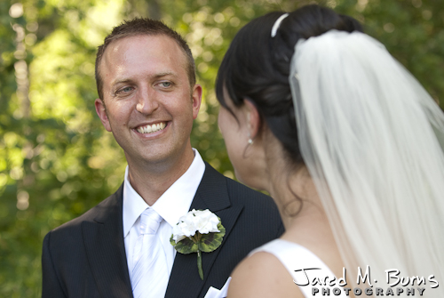 Mountain Springs Lodge Leavenworth Wedding Photographer - Groom and Bride