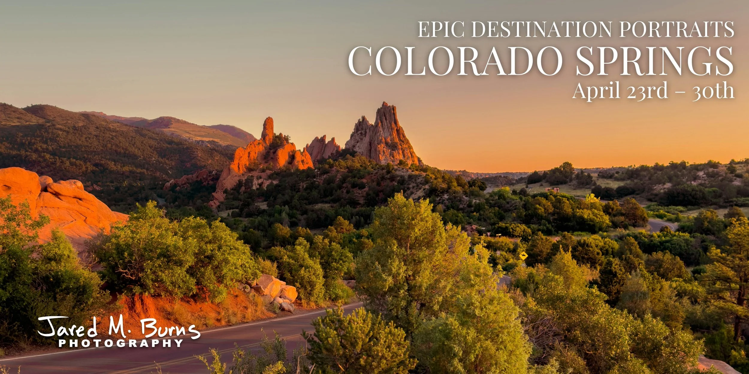 Epic Destination Portraits - Colorado Springs