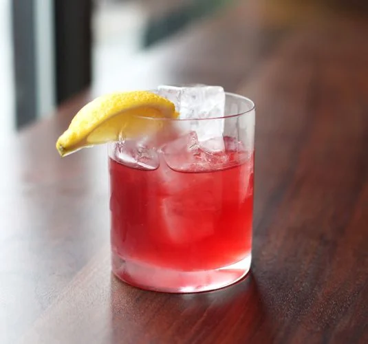 The Irish Bramble by mixologist, Kyle Webster of Expatriate, was photographed to promote an Izze event in Portland, Oregon. Celebrate Friendsday with an Irish Bramble courtesty of Expatriate's Kyle Webster, The Oregonian (online and print) 18 Classier Cocktails for St. Patrick's Day, Cosmopolitan (#7)