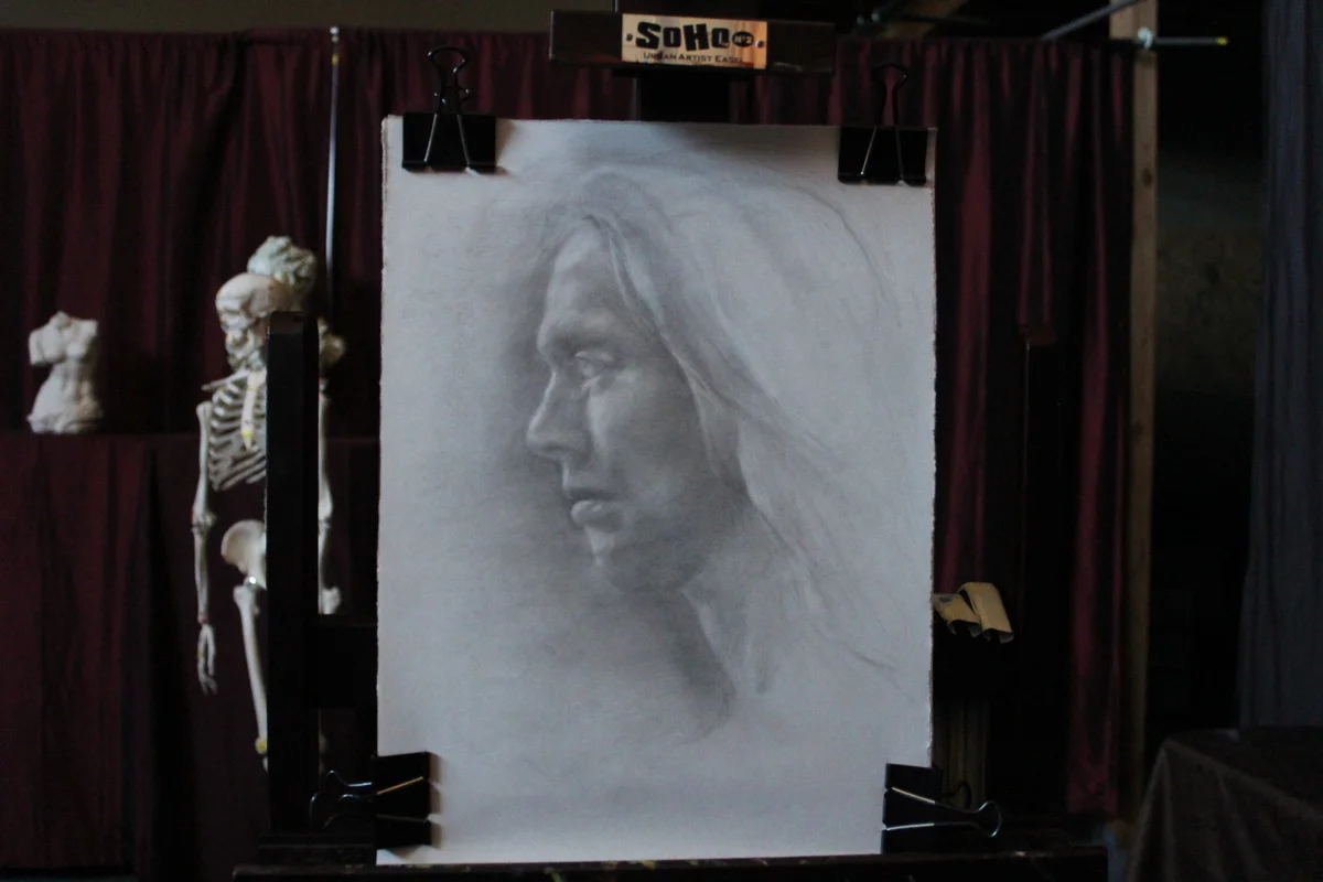 Linda drawing independent study