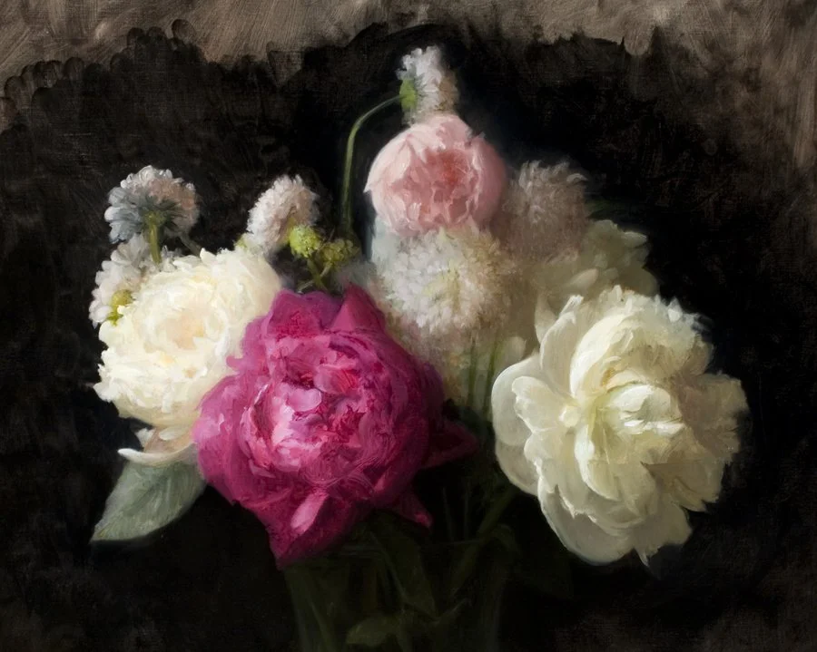 BACAA Devin Cecil Wishing Improvisational Still Life Painting 2025 Flowers1