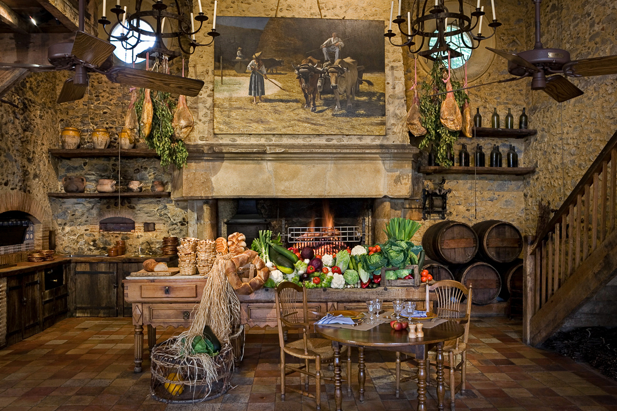 MICHEL GUERARD'S 'LA FERME AUX GRIVES' Eugenie-Les-Bains, France
