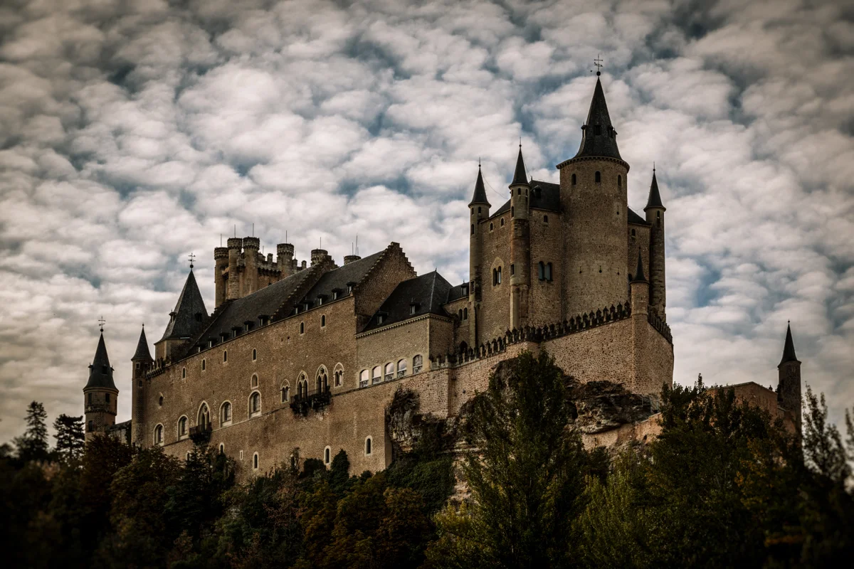 SEGOVIA - Spain. The Alcazar.