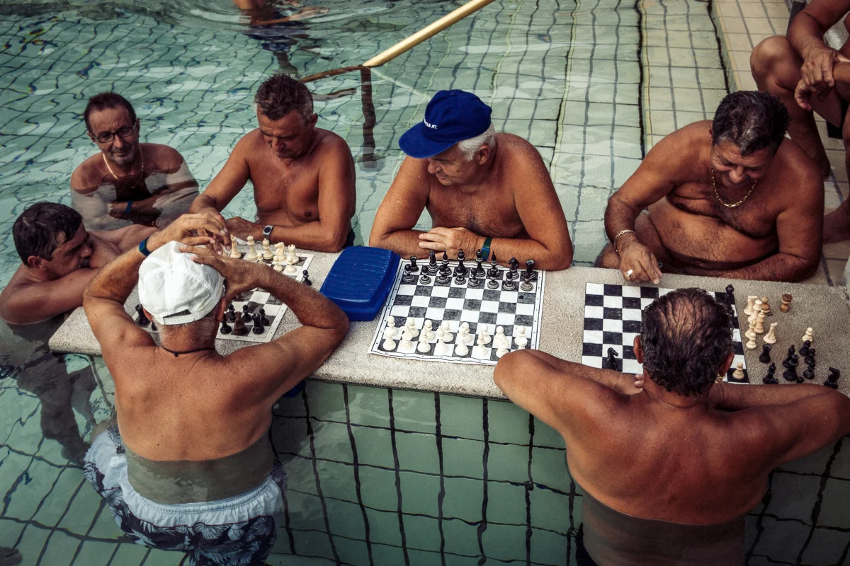 BUDAPEST - Hungary, The Szeceny Baths