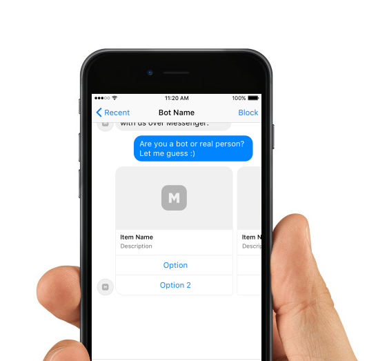 Bots UI kit for #Messenger Platform #FREE #BOTS #MOCKUP #UIKIT