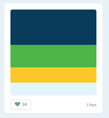 Color Hunt - Awesome colour schemes for everyday use and projects 