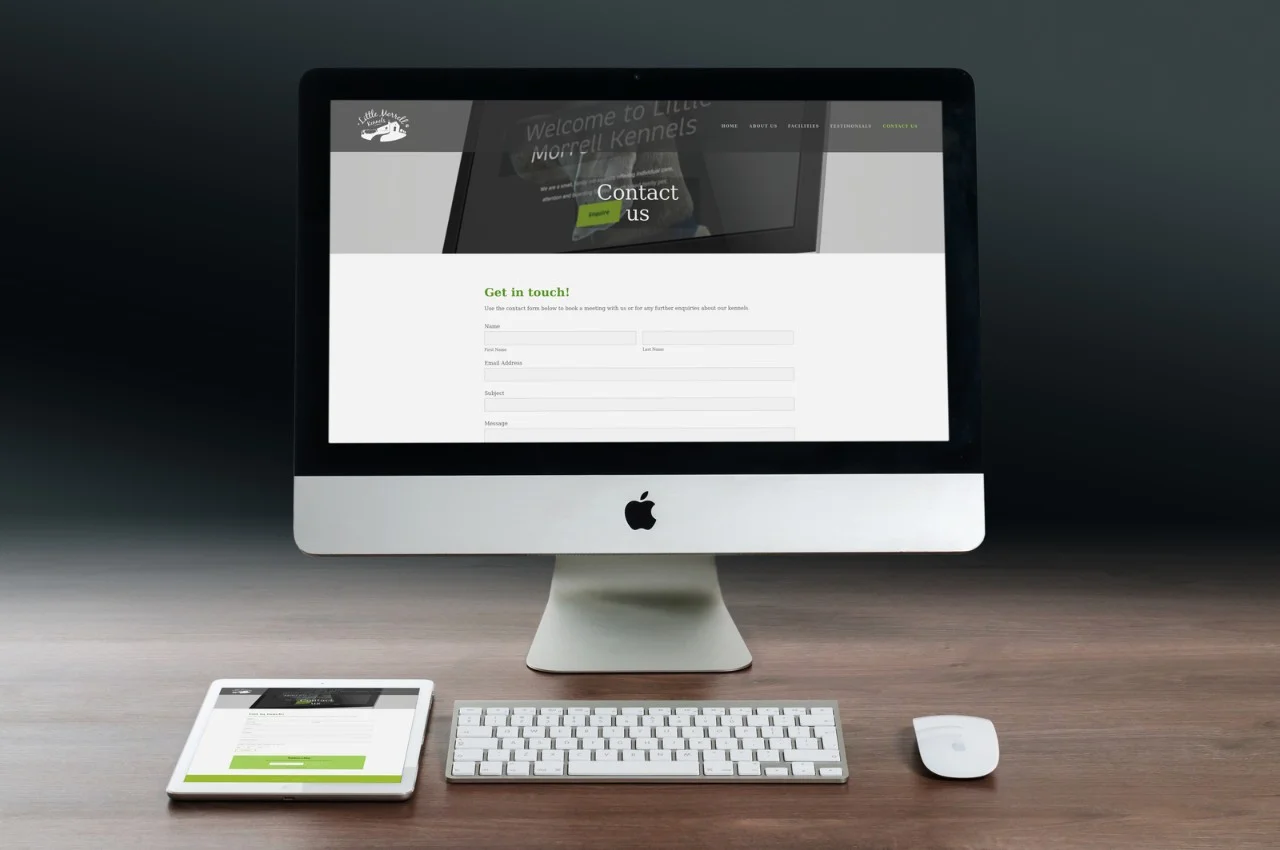 Little Morrell Kennels Website Design & Logo