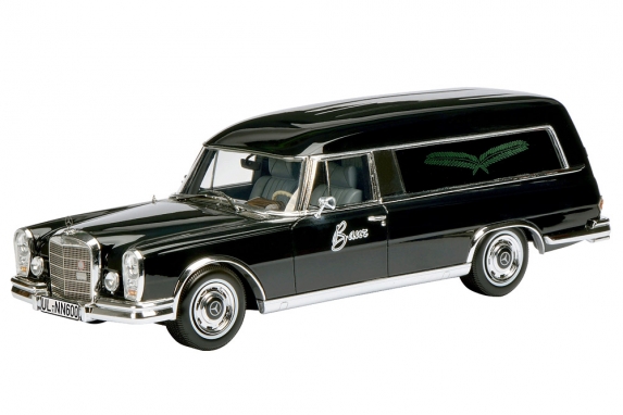 450007600 Mercedes-Benz 600 Bestattungswagen, Schuco