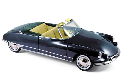 181564 Citroën DS 19 Cabriolet 1961, Royal Blue, Norev