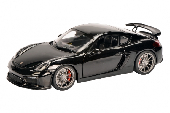 450040100 Porsche Cayman GT4, zwart, Schuco