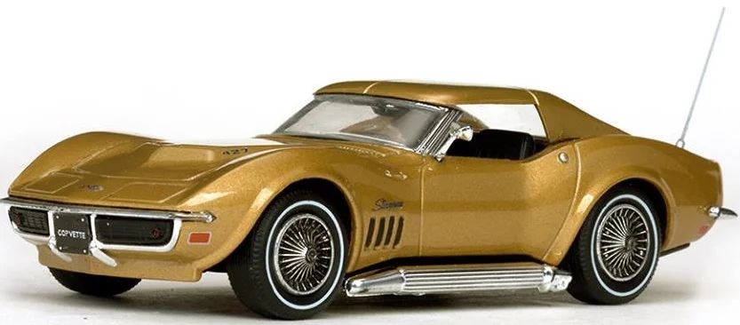 36249 1969 Chevrolet Corvette Coupé, Riverside goud, Vitesse