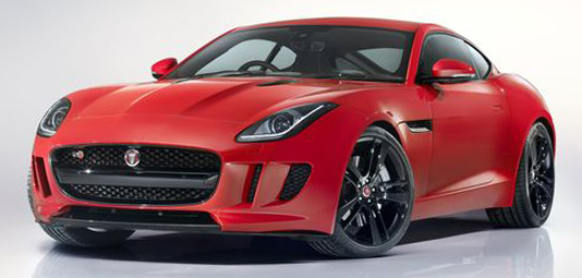 73653 Jaguar F-Type 2015 R Coupé, met. oranje, Auto Art