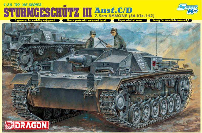 6851 Sturmgeschütz III Ausf.C/D 7.5cm Kanon (Sd.Kfz.142)