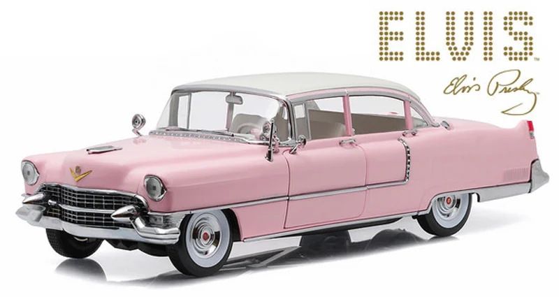 86491 1955 Cadillac Fleetwood Series 60 "Elvis", Greenlight