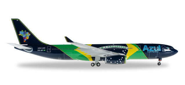 557238 Airbus A330-200 "Azul, Brazillian Flag"