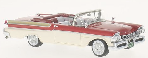 45877 Mercury Turnpike Convertible, rood/wit, Neoscale Models