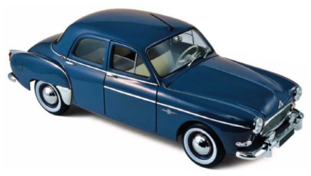 185280 Renault Frégate 1959, Capri Blauw, Norev