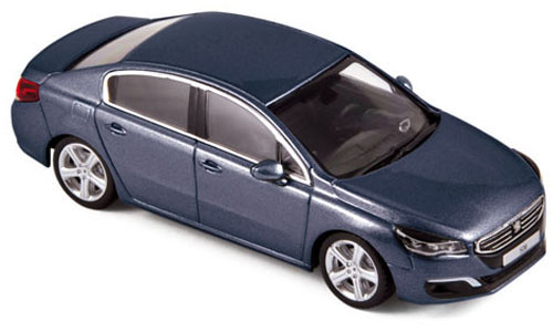 475813 Peugeot 508 2014, Bourrasqueblauw, Norev