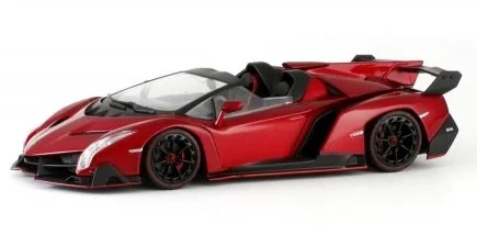 05572RM Lamborghini Veneno Roadster, met. rood, Kyosho