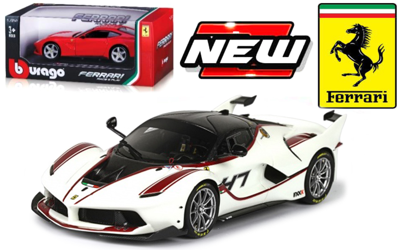 18-26301 Ferrari FXX K, wit, Bburago