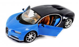 31514 Bugatti Chiron, blauw, Maisto