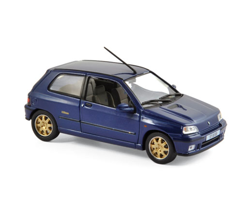 517521 Renault Clio Williams, blauw, 1996, Norev
