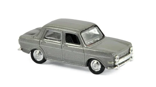 571092 Simca 1000 GLS 1968, Murphygrijs met., Norev