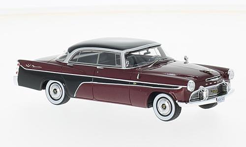 46850 Desoto Firedome 4-door Seville, met. donkerrood/zwart, Neoscale Models