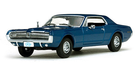 36301 1967 Mercury Cougar, Nordic Blue, Vitesse