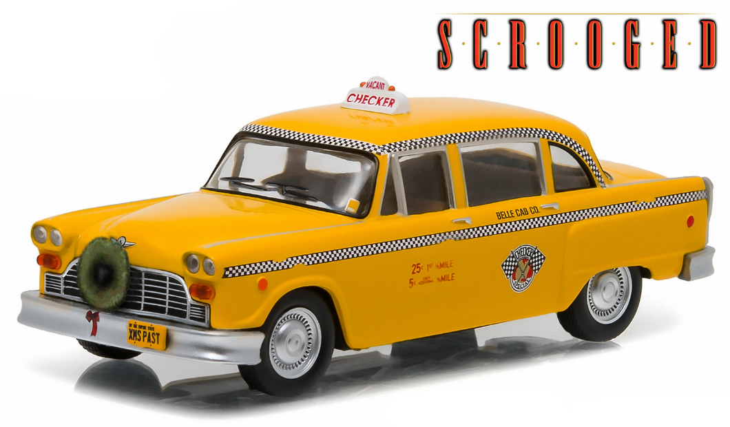 86075 1978 Checker Taxi "Scrooged", Greenlight