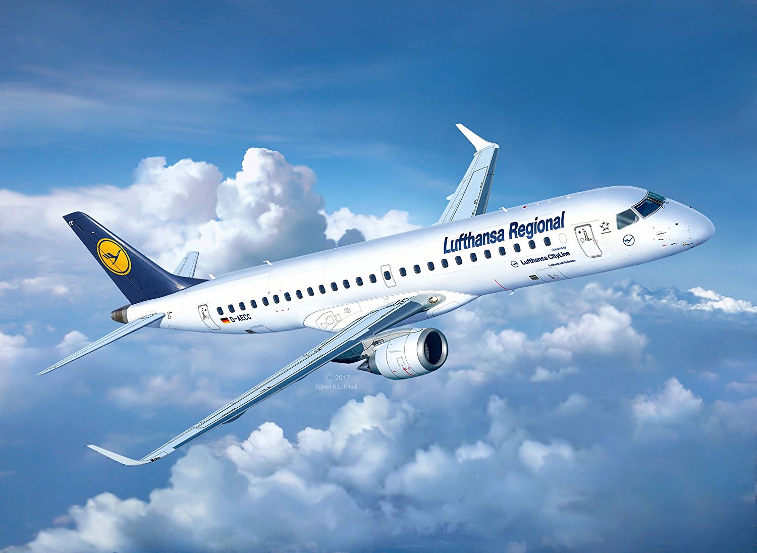 3937 Embraer 190 "Lufthansa"