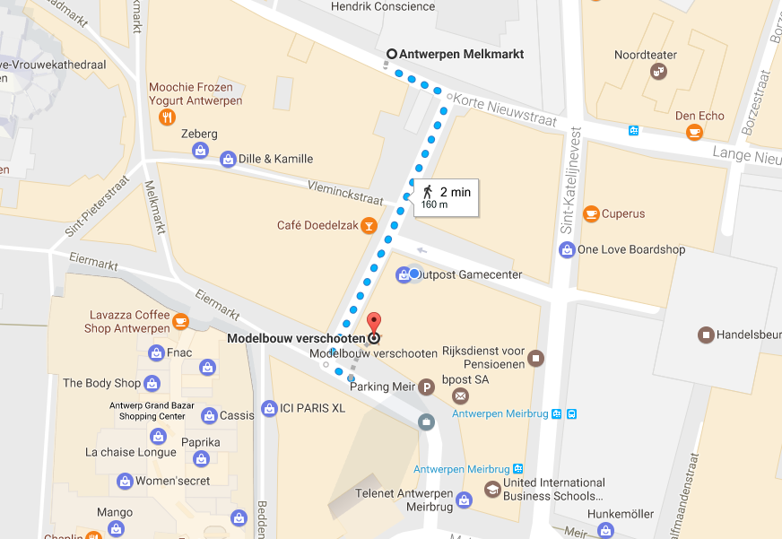Klik hier voor een uitvergrote route omschrijving