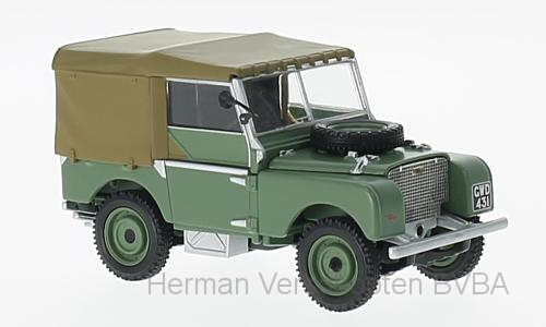 VA11115 Land Rover Series 1 groen, "The first to be Road registered", Corgi