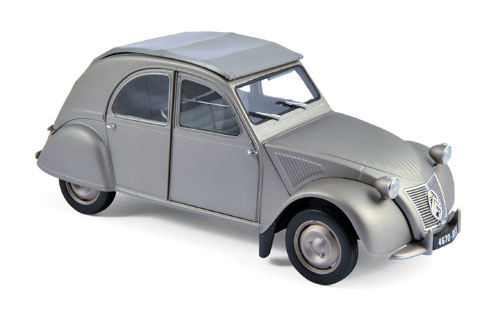 181497 Citroën 2CV A 1950, grijs, Norev
