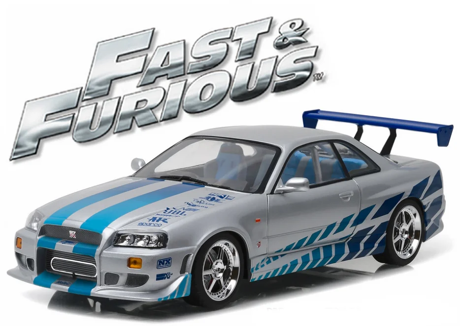 19029 Brian's 1999 Nissan Skyline GT-R (R34) "The Fast & The Furious", Greenlight