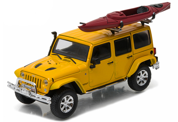 86081 2016 Jeep Wrangler Unlimited + Kayak, Greenlight