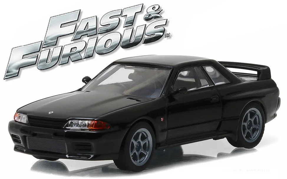 86229 1989 Nissan Skyline GT-R (R32), "The Fast & The Furious", Greenlight