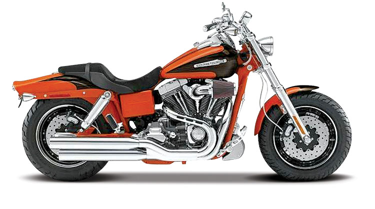 20-09080 Harley Davidson 2009 FXDFSE, oranje, Maisto