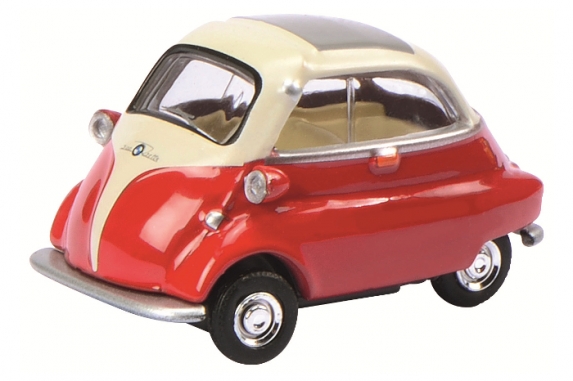 452011900 BMW Isetta, rood/wit, Schuco