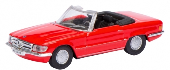 452618700 Mercedes-Benz 450 SL (R107), rood, Schuco