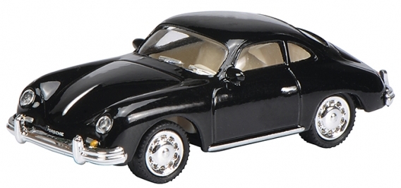 452626600 Porsche 356 A Coupé, zwart, Schuco