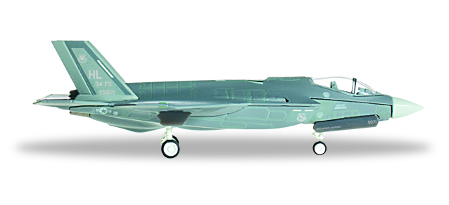 558525 Lockheed Martin F-35A L. II "U.S. AF 34th FS Rude Rams"