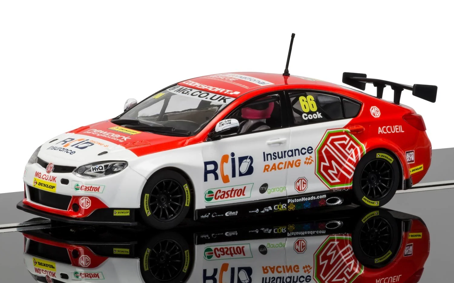 3863 BTCC MG6 "2016 British Touring Car Championship, Josh Cook", Scalextric